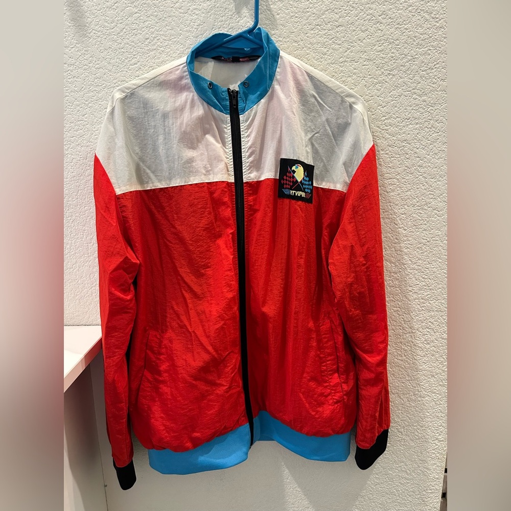 Pit Viper Colorful Windbreaker Jacket - XS